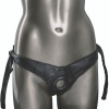 Трусики для страпона Universal Love Rider Platinum Harness, кожзам, черные фото №2 — секс игрушки: Украина, NO TABOO