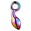 Анальный плаг из боросиликатного стекла GLAMOUR GLASS CHUNKY RING PLUG фото №1 — секс игрушки: Украина, NO TABOO