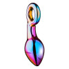 Анальный плаг из боросиликатного стекла GLAMOUR GLASS CHUNKY RING PLUG фото №6 — секс игрушки: Украина, NO TABOO