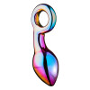 Анальный плаг из боросиликатного стекла GLAMOUR GLASS CHUNKY RING PLUG фото №7 — секс игрушки: Украина, NO TABOO