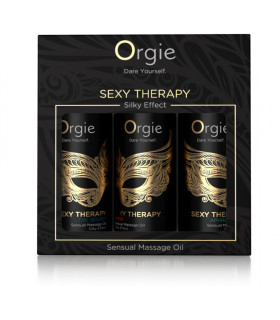 Набор мини массажных масел Sexy Therapy Orgie, 3 шт х 30 мл - No Taboo