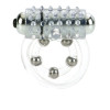 Эрекционное кольцо с вибрацией California Exotics 4 Bead Maximus Ring фото №2 — секс игрушки: Украина, NO TABOO