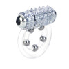 Эрекционное кольцо с вибрацией California Exotics 4 Bead Maximus Ring фото №3 — секс игрушки: Украина, NO TABOO