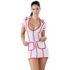 Платье медсестры сексуальное Cottelli Colection Nurse Dress, S, белое, фото №1 — секс шоп Украина, NO TABOO