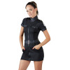 Костюм полицейской сексуальный Cottelli Police Dress, S, черный, фото №3 — секс шоп Украина, NO TABOO