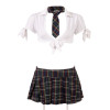Костюм сексі школярки Cottelli Collection Schoolgirl, M, 4 предмети, фото №3 — секс шоп Украина, NO TABOO