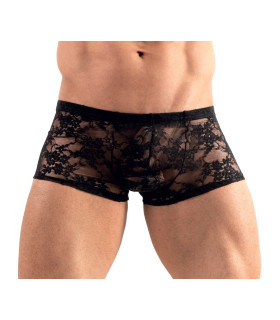 Боксеры кружевные Svenjoyment Men's Pants, S, черные - No Taboo