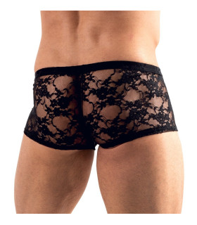 Боксеры кружевные Svenjoyment Men's Pants, S, черные - No Taboo