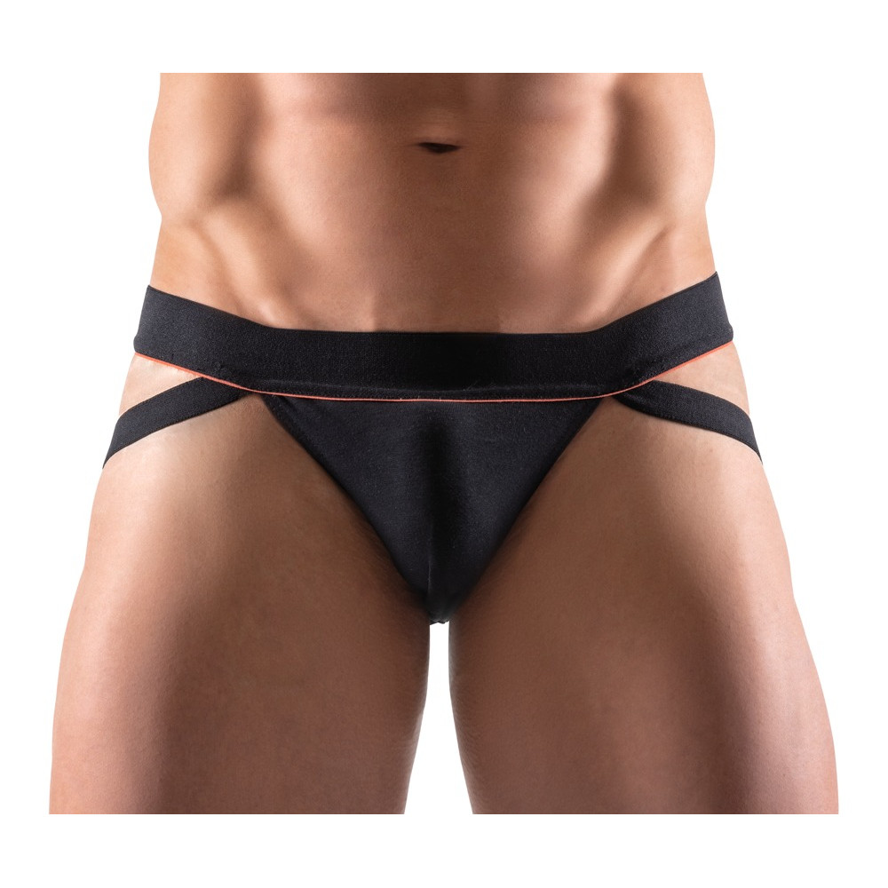 Джоки сексуальные Svenjoyment Organic Cotton (органический хлопок) Jockstrap, L, черные, фото №0 — секс шоп Украина, NO TABOO