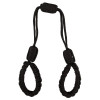Наручники из бондажной веревки Bad Kitty Handcuffs 1, черные, фото №3 — секс шоп Украина, NO TABOO