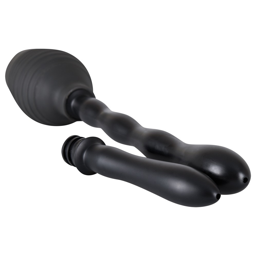 Анальный душ You2Toys Shower Me, 2 насадки, черный, 300 мл фото №5 — секс игрушки: Украина, NO TABOO