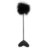 Стек двухсторонний Bad Kitty Feather Wand, черный, фото №1 — секс шоп Украина, NO TABOO