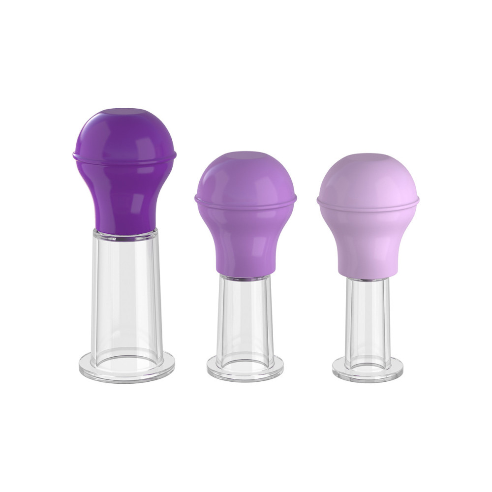 Набор вакуумных помп для сосков и клитора Her Nipple Enhancer Set фото №0 — секс игрушки: Украина, NO TABOO