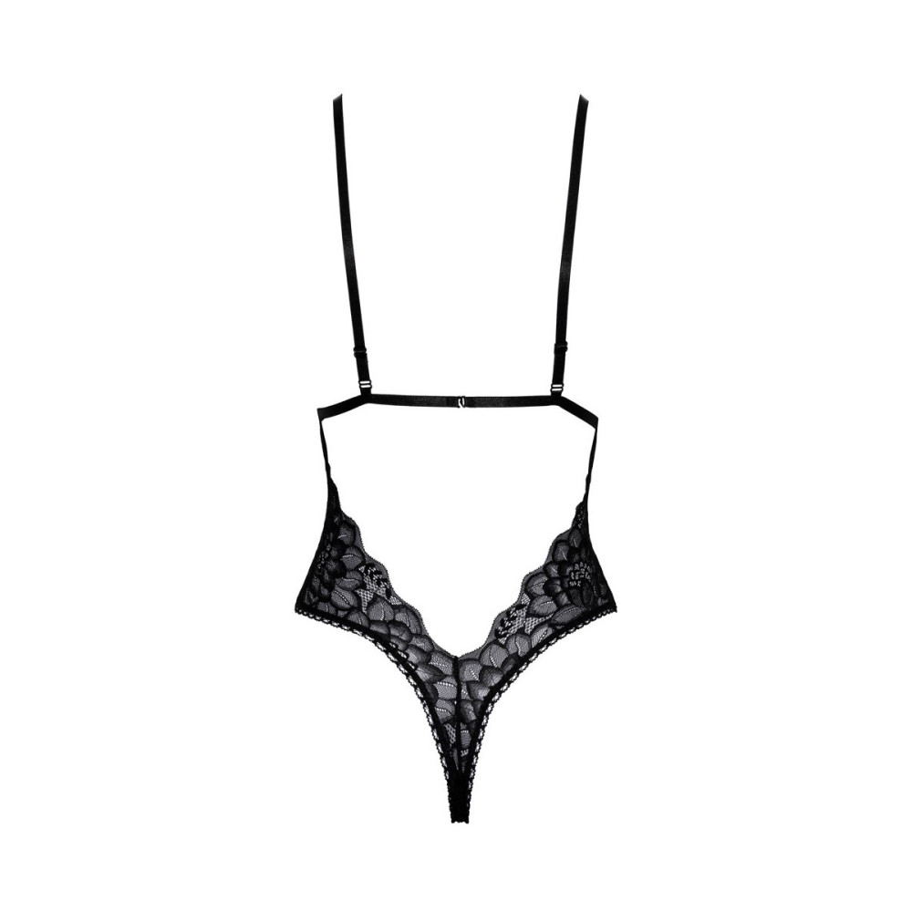 Боди сексуальный ажурный Kissable Body Lace, S/M, черный, фото №4 — секс шоп Украина, NO TABOO