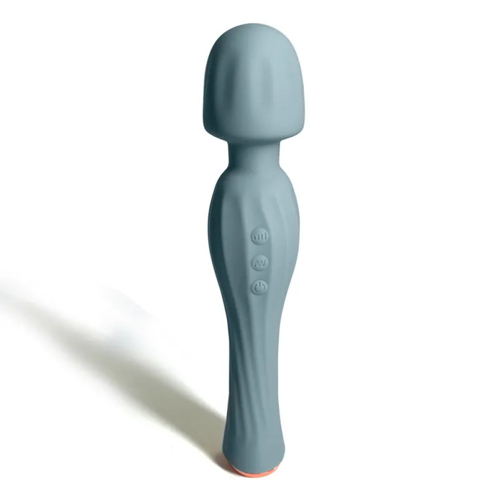 Вибратор-микрофон Sweet Em Spiral Wand голубой, 20,8 х 4,4 см фото №0 — секс игрушки: Украина, NO TABOO