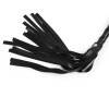 Кнут с флоггером на окончании Fetish Stripe flogger, черный, 86 см, фото №4 — секс шоп Украина, NO TABOO