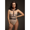 Портупея с крыльями One Size Black Angel 2, натуральная кожа, черная, фото №4 — секс шоп Украина, NO TABOO