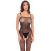 Комбинезон со стразами Rene Rofe SPARKLE CROTCHLESS BODYSTOCKING, OS, фото №1 — секс шоп Украина, NO TABOO