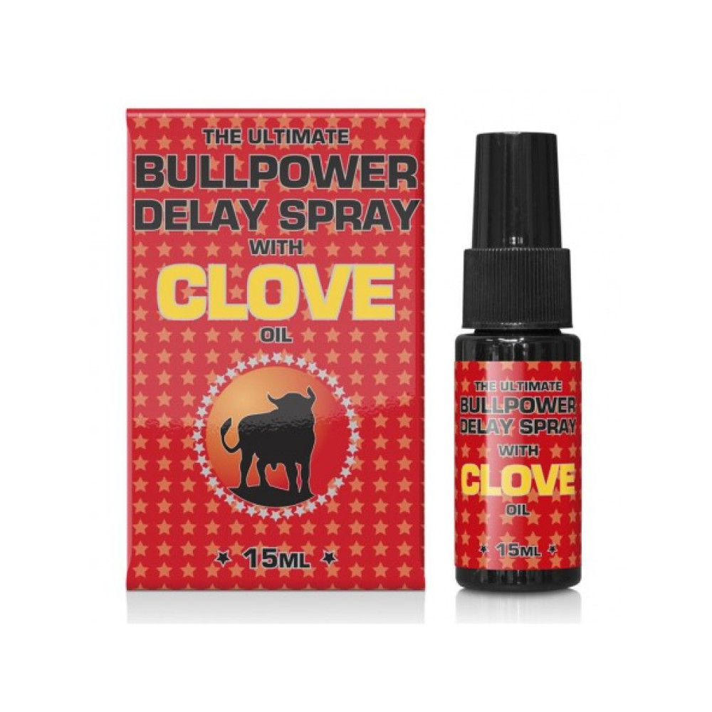 Спрей пролонгатор для мужчин BULL POWER CLOVE DELAY SPRAY, 15ML, фото №0 — секс шоп Украина, NO TABOO