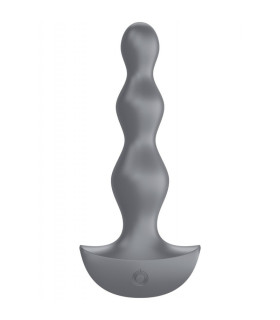 Анальный вибратор Satisfyer Lolli Plug 2, серый, 14 х 3 см - No Taboo
