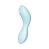 Вібратор подвійний Satisfyer Curvy Trinity 5+ із вакуумною стимуляцією, білий, 5.5 х 4.6 см фото №4 — секс іграшки: Україна, NO TABOO