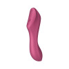 Вибратор Satisfyer Curvy Trinity 3 с вакуумной стимуляцией, красный, 17.7 х 3.8 см фото №6 — секс игрушки: Украина, NO TABOO