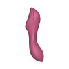 Вибратор Satisfyer Curvy Trinity 3 с вакуумной стимуляцией, красный, 17.7 х 3.8 см фото №7 — секс игрушки: Украина, NO TABOO