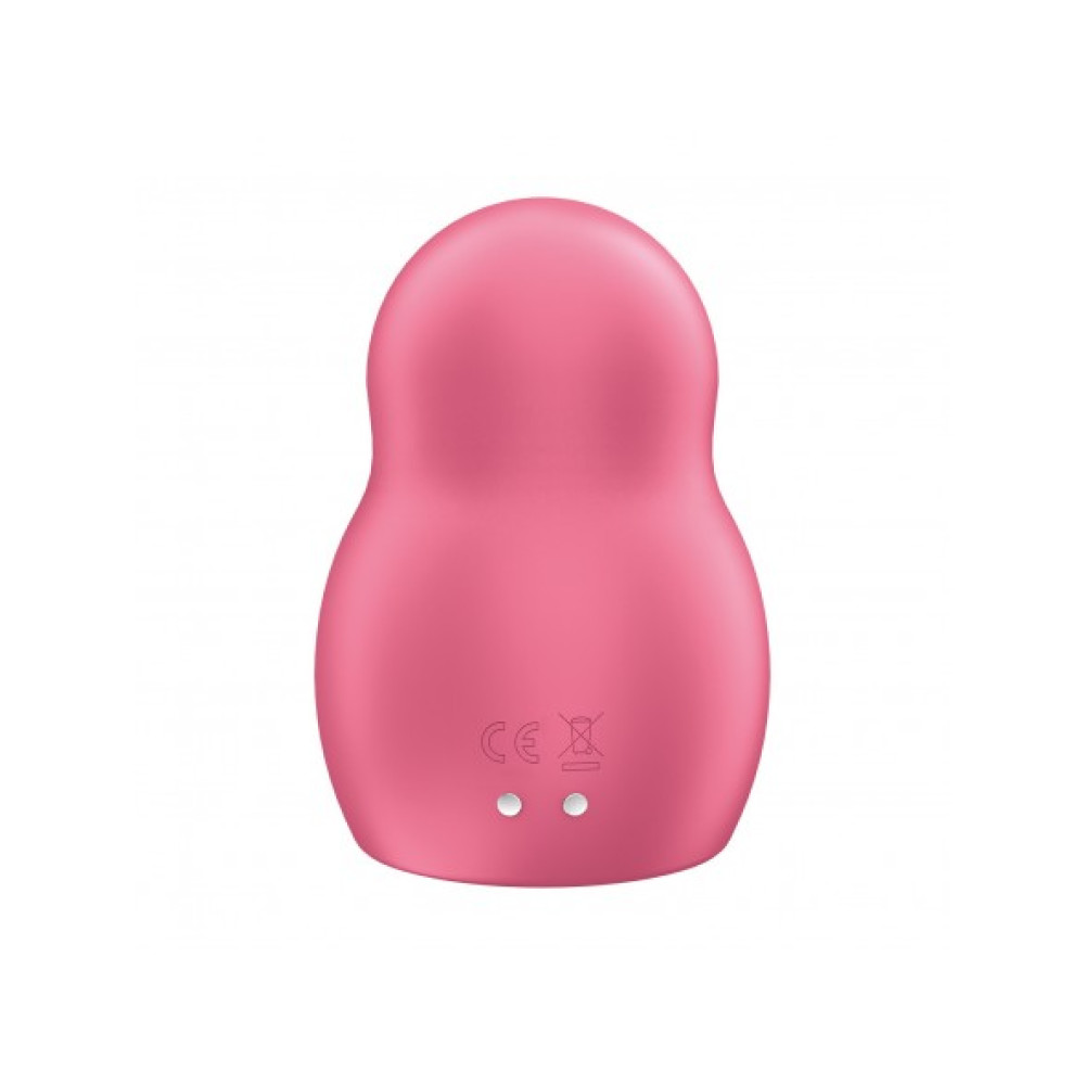 Вакуумный стимулятор Satisfyer Pro To Go 1 для клитора, красный, 9 см фото №5 — секс игрушки: Украина, NO TABOO