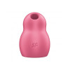 Вакуумный стимулятор Satisfyer Pro To Go 1 для клитора, красный, 9 см фото №3 — секс игрушки: Украина, NO TABOO