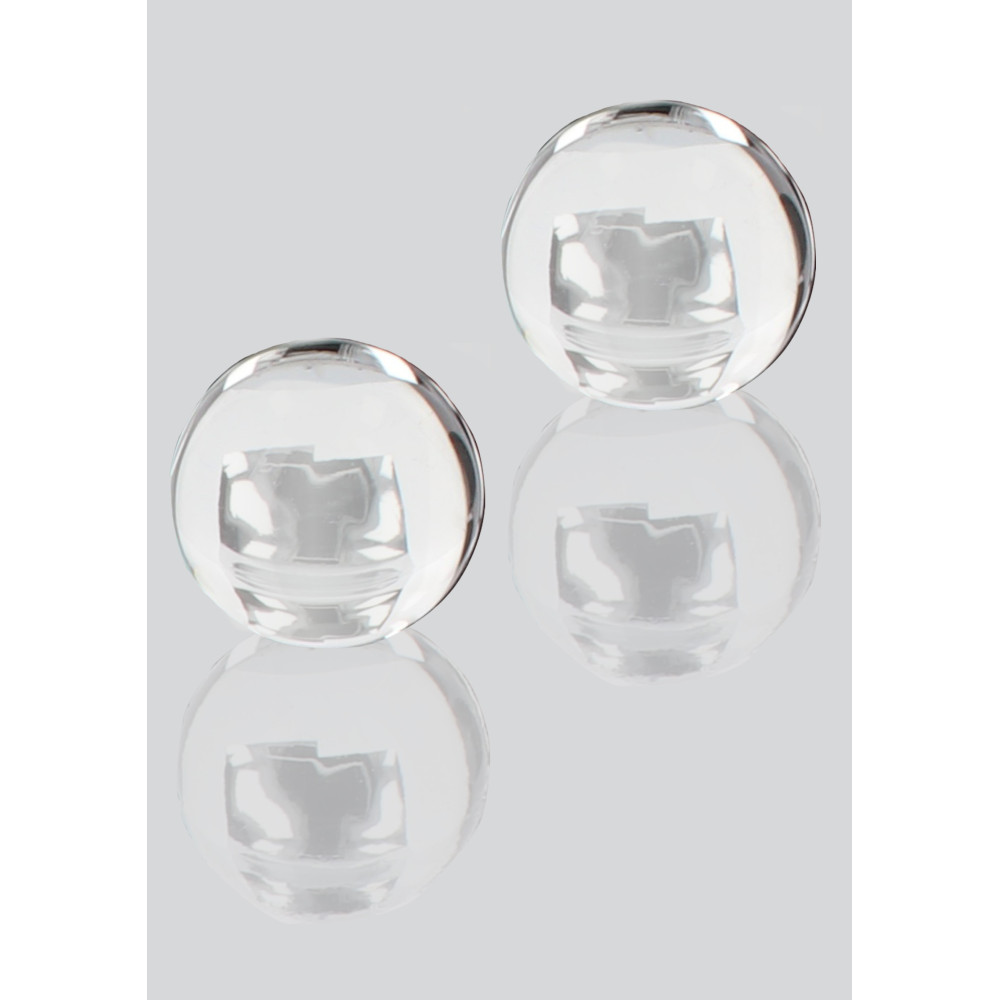 Вагинальные шарики TOYJOY Pearl Drops, стеклянные, 3 см фото №2 — секс игрушки: Украина, NO TABOO