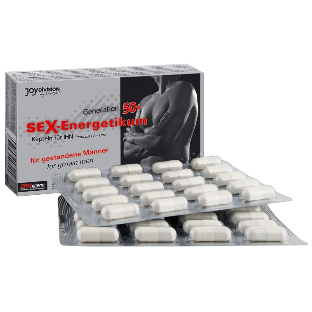 Капсулы для потенции EROpharm Sex Energetikum 50+, фото №0 — секс шоп Украина, NO TABOO