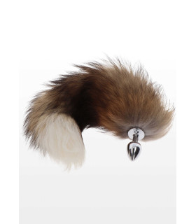 Анальная пробка с лисьим хвостом Taboom Foxtail, 45 см - No Taboo