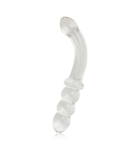 Фаллоимитатор стеклянный Lovetoy Glass Romance, 17 см х 3.5 см - No Taboo