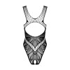 Боди эротический в сетку Obsessive B138, черный, S/M/L, фото №6 — секс шоп Украина, NO TABOO