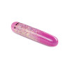 Вибратор с блестками Blush Etherial Periwinkle, розовый, 17.7 х 2.5 см фото №4 — секс игрушки: Украина, NO TABOO