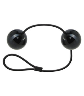 Вагинальные шарики Toyz4Lovers Candy Balls, черные, 59 грамм - No Taboo