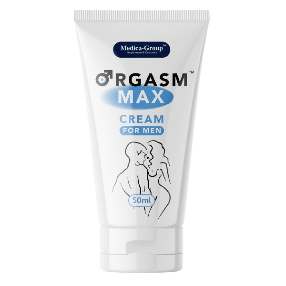 Крем для эрекции продлевающий Medica Orgasm Max, 50 мл, фото №0 — секс шоп Украина, NO TABOO