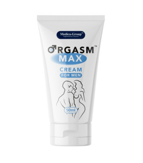 Крем для эрекции продлевающий Medica Orgasm Max, 50 мл - No Taboo