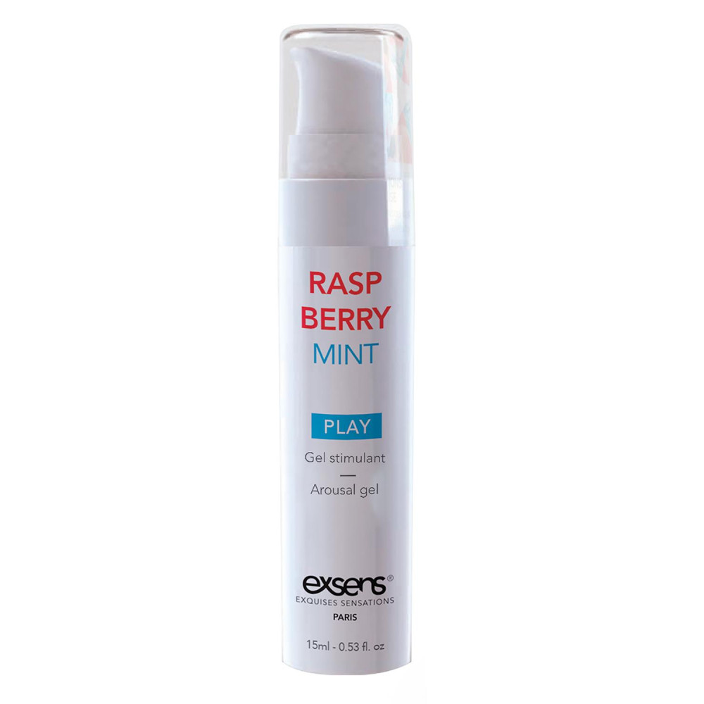 Возбуждающий гель для женщин Exsens Arousal Gel Raspberry Mint, 15 мл, фото №2 — секс шоп Украина, NO TABOO