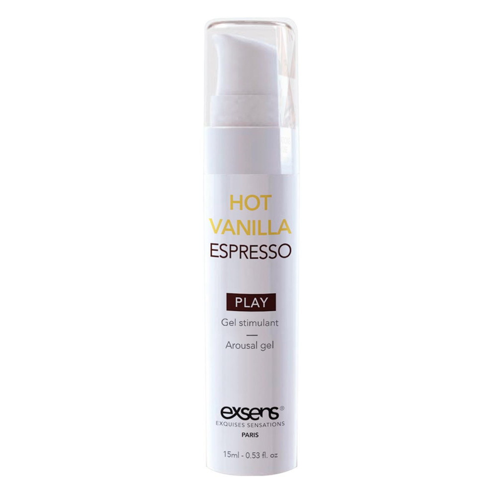 Возбуждающий гель для женщин Exsens Arousal Gel Hot Vanilla Espresso, 15 мл, фото №2 — секс шоп Украина, NO TABOO
