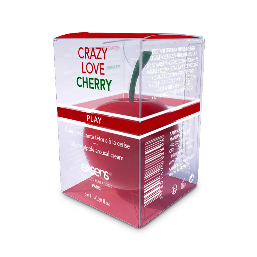 Стимулирующий крем для сосков Exsens Arousal Cream Crazy Love Cherry, 8 мл, фото №0 — секс шоп Украина, NO TABOO