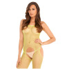 Бодистокинг Rene Rofe Industrial Net Suspender Lime, One Size, фото №1 — секс шоп Украина, NO TABOO