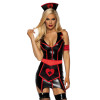 Костюм сексуальной медсестры M Naughty Nurse Leg Avenue, 4 предмета, фото №1 — секс шоп Украина, NO TABOO