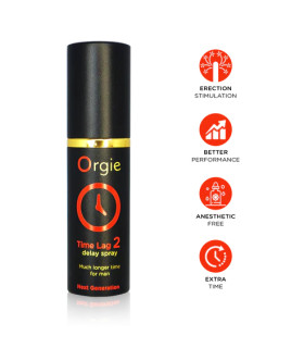 Спрей пролонгатор для чоловіків Orgie TIME LAG 2, 10 мл - No Taboo
