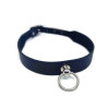 Ошейник с кольцом тонкий (чокер) Fetish Collar, черный, фото №1 — секс шоп Украина, NO TABOO