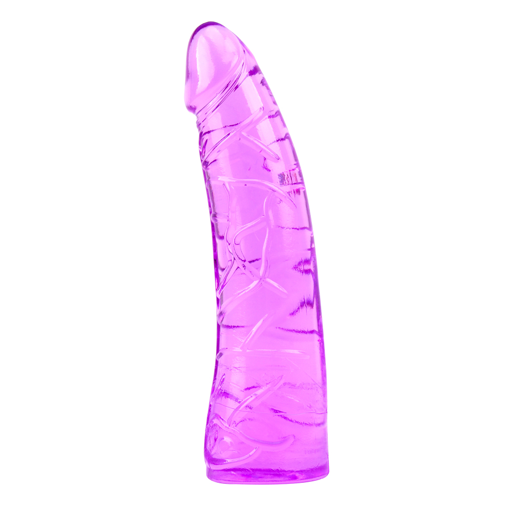 Фаллоимитатор реалистичный Chisa Teaser Jelly Dildo, из геля, фиолетовый, 18.6 см х 4 см фото №0 — секс игрушки: Украина, NO TABOO
