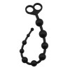 Анальные бусы Chisa Black Mont, силикон, черные, 30 см х 2.5 см фото №2 — секс игрушки: Украина, NO TABOO
