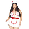 Костюм медсестры Leg Avenue Nightshift Nurse, 3 предмета, размер XL/XXL, фото №1 — секс шоп Украина, NO TABOO
