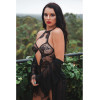 Боді еротичний мереживний Leg Avenue Teddy Body Lace Noir, розмір S, фото №6 — секс шоп Україна, NO TABOO