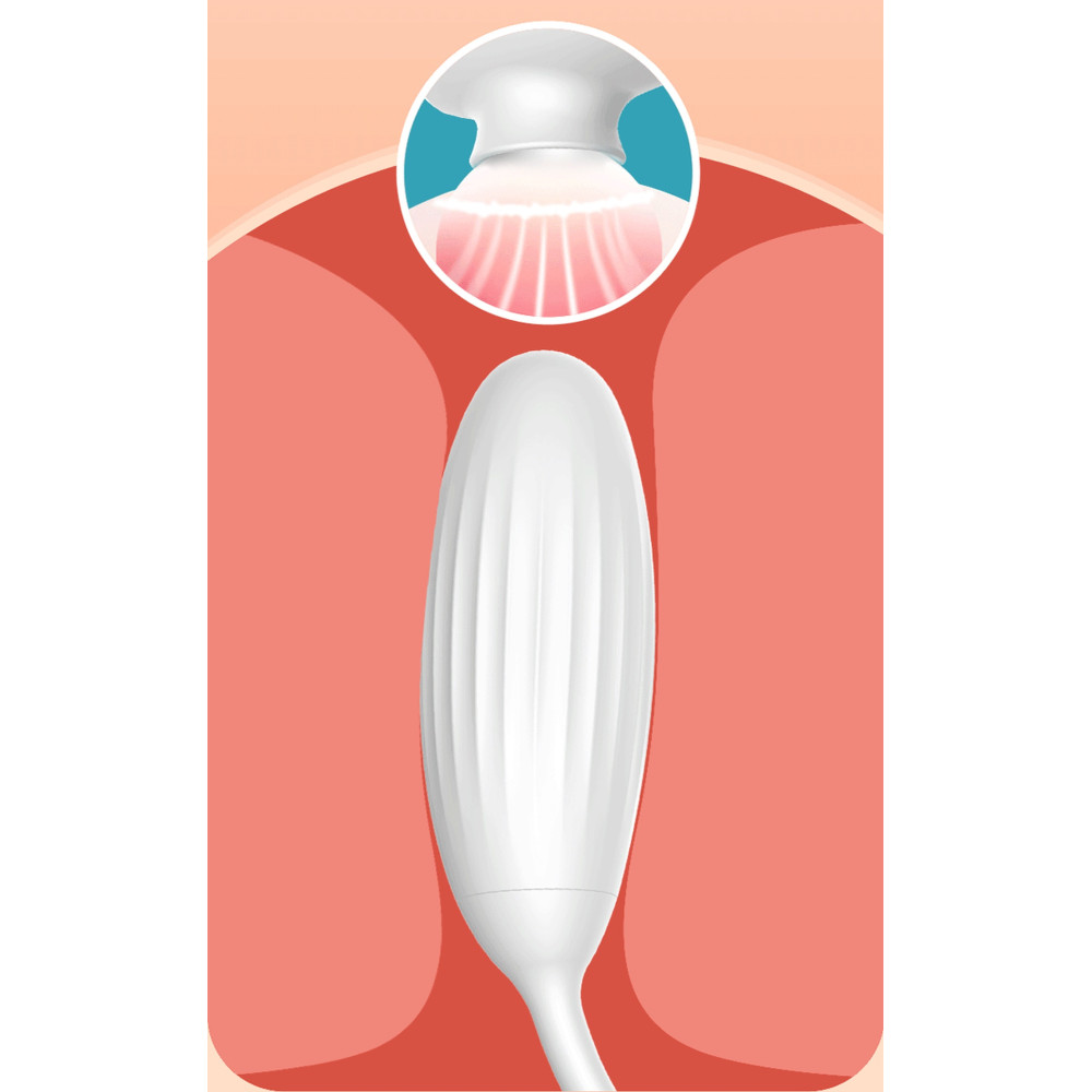 Виброяйцо с вакуумным стимулятором High End Suction Love Egg, розовое фото №11 — секс игрушки: Украина, NO TABOO